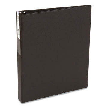 Avery® Economy Non-view Binder With Round Rings, 3 Rings, 1" Capacity, 11 X 8.5, Black, (4301) freeshipping - TVN Wholesale